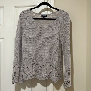 a.n.a beige sweater. Size:  Medium